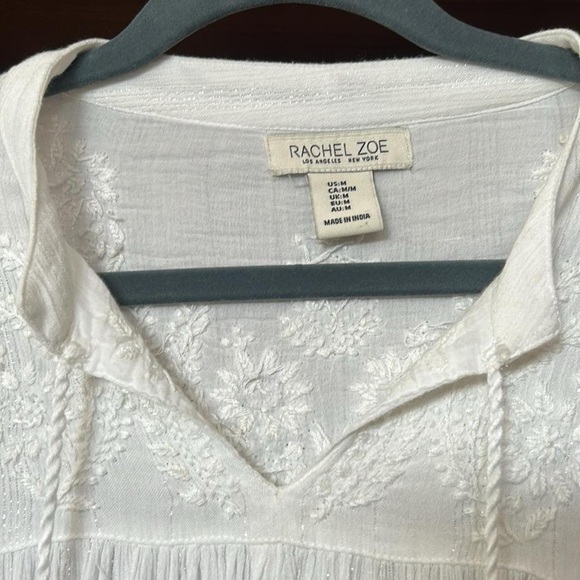 Rachel Zoe white top size medium - Picture 9 of 16
